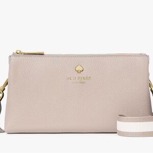 Kate Spade Beige Emma Crossbody Bag